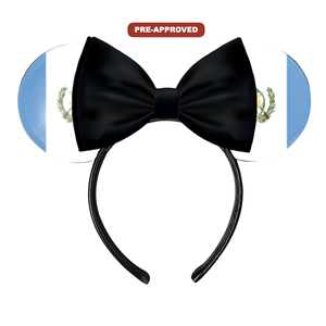 Diadema personalizada de fábrica, orejas de ratón de diseño a medida, accesorios de bandera con diseño preaprobado, PRC H.E.R. Material de Vinilo - Product Image 1