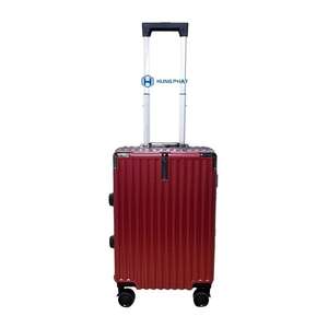 Valise rigide à cadre en alliage d'aluminium OEM unisexe, sac en Poly de voyage et boîte en Carton à l'extérieur, fabriqué au Vietnam, fabricant - Product Image 5