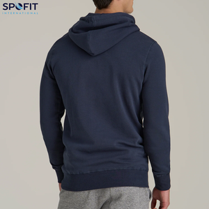 Sweat à capuche d'hiver pour homme de haute qualité, coupe classique, vêtements décontractés, impression de logo personnalisée, vente en gros, streetwear, sweats à capuche 100% coton pour garçons - Product Image 4