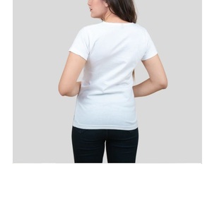 Prix de gros Meilleure qualité Personnaliser Nouveau design Meilleur matériau respirant T-shirt d'été pour les femmes exportation de BD - Product Image 2