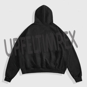 Up-Felt-Impex Sudadera con estampado de logotipo personalizado para hombre, sudadera regular de alta calidad 100% algodón, sudaderas con capucha de manga larga para mujer y hombre - Product Image 2