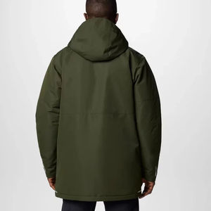 Abrigo Largo de Invierno para Hombre de Talla Grande, Informal, Grueso, Cálido, Cortavientos, Parka Extra Grande con Capucha, Chaqueta de Invierno de Alta Calidad para Hombre - Product Image 2