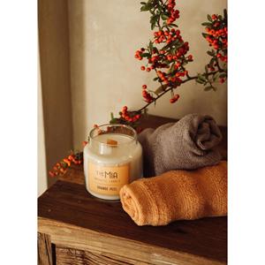 Toalla de baño de mano gris de algodón fino tamaño 50x30 cm - Product Image 2