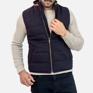 Vente en gros Veste en jean à capuche et col montant avec logo pour hommes coupe-vent d'hiver respirant de haute qualité - Product Image 4