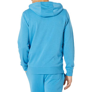 100% algodón mezclado logotipo personalizado estampado liso Vintage bordado en blanco Básico completo Zip up sudaderas sobre la cara sudaderas con capucha para hombre - Product Image 6