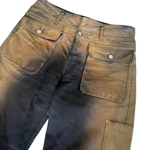 SENSE personalizzato Y2K Vintage bronzo <span class=keywords><strong>pantaloni</strong></span> Cargo da <span class=keywords><strong>uomo</strong></span> Amiry Jeans larghi in Denim da <span class=keywords><strong>uomo</strong></span> - Product Image 3