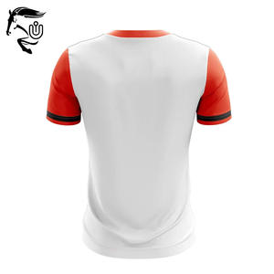 Jersey de manga corta para hombre de alta calidad para polos, diseño personalizado para adultos, ropa de sublimación de patrón sólido - Product Image 2