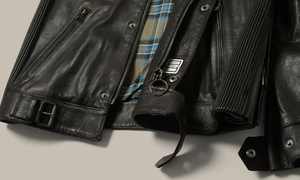 Chaqueta de Cuero para Mujer, Elegante y a la Moda, Cuero Genuino, Colores y Tallas Personalizadas, Marca Privada - Product Image 4