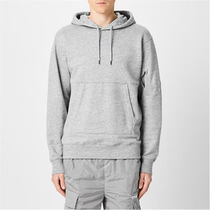 Sudadera con Capucha Extra Grande para Hombre, 100% Algodón, Felpa, Transpirable, Ecológica, Diseño de Bolsillo con Patrón Sólido, Personalizable - Product Image 3