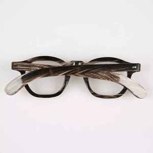 กรอบแว่นตาทำจากเขาควาย รุ่นใหม่ปี 2025 แฟชั่นรักษ์โลก งานแฮนด์เมดไร้กรอบ ดีไซน์ธรรมชาติ ทันสมัย หรูหรา สำหรับผู้ชาย - Product Image 3