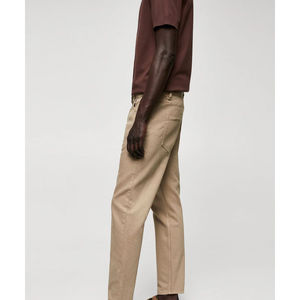 Pantalones vaqueros de hombre de alta calidad, pantalones vaqueros ajustados elásticos para hombre, pantalones vaqueros nuevos de último Color para hombre de talla grande, dos bolsillos de parche - Product Image 4