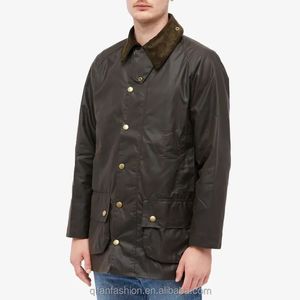 Pardessus en cuir coupe-vent de haute qualité pour hommes avec col montant Veste de baseball tendance Design - Product Image 6
