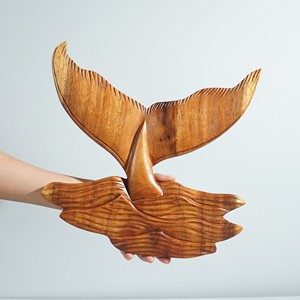 Pièces d'exposition d'artisanat en bois naturel pour la décoration de la maison art décoratif en bois sculpté avec un design personnalisé - Product Image 3