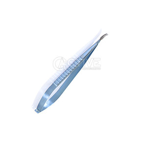 Micro Needle Holder With Non Slip Tungsten Carbide Jaws For Maximum Needle Stability Stainless Steel Micro Needle Holder - Product Image 1