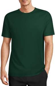 Camiseta de manga corta para hombre, Camiseta de algodón con cuello redondo en blanco para hombre, Camiseta con estampado personalizado, Camiseta con estampado personalizado para hombre - Product Image 2