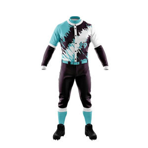 2025 uniformes de baseball et de softball respirants personnalisés prix de gros ensemble d'uniformes de conception classique de couleur unie pour hommes - Product Image 2