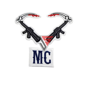 Parches Bordados Personalizados para Motocicleta, Corazón SONS of NARCHY SAMRCO CALIFORNIA MC, Juego de 10 Parches para Chaqueta y Gorra - Product Image 5