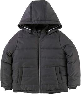 Blouson d'hiver matelassé pour homme sur mesure avec col montant et logo frontal - Concevez vos propres logos chez SAMMY WEARS - Product Image 4
