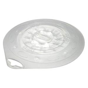 Tapa de silicona translúcida blanca UFO con ventosa de 28 cm para utensilios Silikomart - 72290860062 - Product Image 1