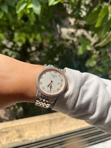 Última Colección de Relojes de Alta Calidad con Incrustaciones de Moissanita, Reloj de Lujo de Acero Inoxidable - Product Image 4