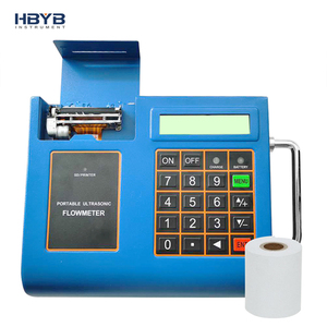 Débitmètre ultrasonique portable alimenté par batterie pour usage industriel, avec impression thermique et <span class=keywords><strong>carte</strong></span> SD externe - Product Image 4