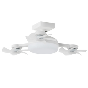 E024 Hiện Đại Sáng Tạo Drone Fan Ánh Sáng E27 Yên Tĩnh Quạt Trần Với Đèn <span class=keywords><strong>LED</strong></span> Và Điều Khiển Từ Xa Drone Phong Cách ABS <span class=keywords><strong>LED</strong></span> Fan Ánh Sáng - Product Image 2
