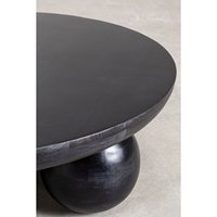 Table basse Cotia au design moderne en bois de manguier