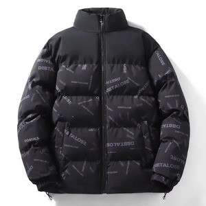 Winter Loose-fit Men's <b>Jacket</b> Casual Trendy Hong Kong Style Couple Versatile <b>Jacket</b> Fashionable Outerwear for Men - Product Image 5
