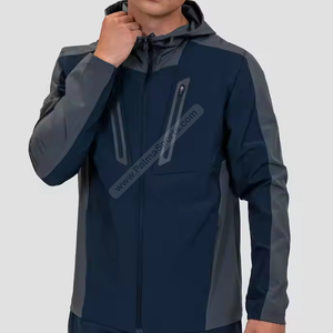 Survêtements coupe-vent d'hiver personnalisés-Broderie en nylon écologique réversible de haute qualité Options d'étiquettes personnalisées - Product Image 5