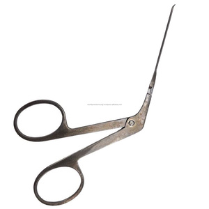 Ciseaux de crurotomanie micro-courbés à droite WPS-CS-MCR WORLD PRECISION SURGICAL, ensemble d'instruments chirurgicaux ORL en acier inoxydable, manuel - Product Image 5