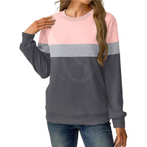Sudaderas Extra Grandes de Invierno para Mujer con Logotipo Estampado en la Parte Delantera, Manga Larga, Tejido de Lona de Algodón y Poliéster - Product Image 3