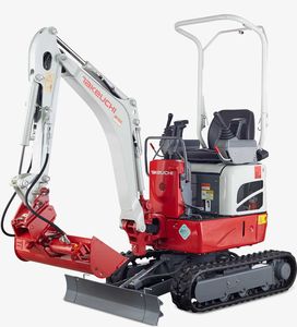 รถขุดขนาดเล็ก Takeuchi TB210 Yanmar 1.5 ตัน แบบตีนตะขาบ พร้อมปั๊ม KYB เครื่องยนต์แรงบิดสูง เหมาะสำหรับงานในเขตเมืองและพื้นที่แคบ - Product Image 5