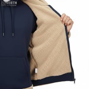 Personalizado de alta calidad bordado Puff impresión hombres sudaderas con capucha sudaderas Streetwear gimnasio sudaderas hombres diseño personalizado sudaderas con capucha para hombres - Product Image 4