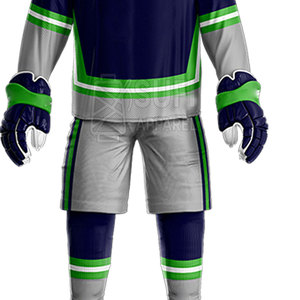 Uniforme de Hockey sobre Hielo de Poliéster Transpirable y Ecológico, Nuevo Estilo, Fácil de Usar, Diseña Tu Propio Logotipo para Jugadores de Equipo - Product Image 6
