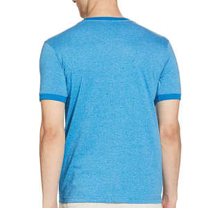 Offre Spéciale unisexe col rond coton T-Shirt Logo personnalisé 100% tricoté coton hommes plaine Streetwear formel en gros t-shirts vierges pour - Product Image 4