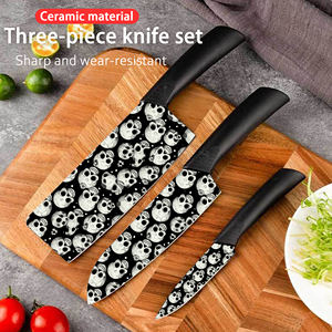 Couteau de chef pliant en céramique, ambidextre, en plastique, compatible lave-vaisselle, durable, outil de cuisine, vente chaude, fait main, commercial - Product Image 4