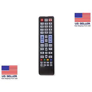 รีโมททดแทน AA59-00785A เหมาะสำหรับ Samsung Plasma TV UN24H4000AF UN28H4000AF UN28H4000AFXZA UN32JH4005FXZP UN40H4005AF UN48H - Product Image 1