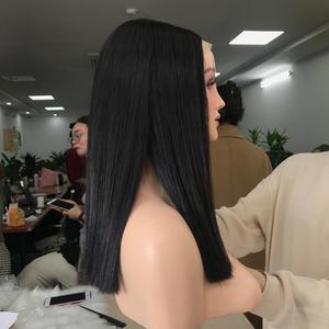 Nouvel article : Perruque frontale naturelle lisse, cheveux vierges vietnamiens, perruque lisse comme un bâton, perruque avec closure 4x4, extensions de cheveux vierges du Vietnam - Product Image 1