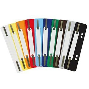 แถบพลาสติกโพลีโพรพิลีนสำหรับเข้าเล่ม Soennecken ขนาด 3.4 x 15 ซม. บรรจุ 25 ชิ้น สีขาว เหลือง ส้ม แดง ฟ้าอ่อน น้ำเงินเข้ม เขียวเข้ม เทา น้ำตาล - Product Image 1