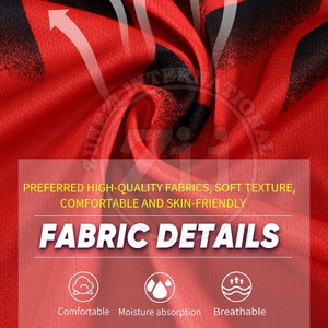 Uniforme de Fútbol de Diseño Moderno, Hecho a Medida, de Alta Calidad, 100% Poliéster, Transpirable y Ligero, Unisex - Product Image 6