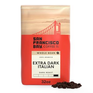 Café de la baie de San Francisco - Café en grains torréfiés foncés - Extra foncé italien (sac de 2 lb) - Product Image 1