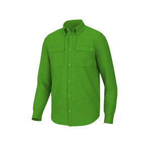 2025 nouveau Design personnalisé Performance bouton chemises haute qualité maille légère Protection UV pour la Performance en plein air-pour la pêche - Product Image 6