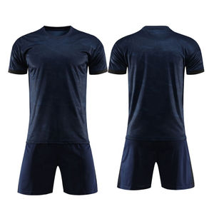 2024 maillots de football à sublimation en polyester 100% personnalisés ensemble d'uniformes de sport à séchage rapide pour hommes coupe automatisée Service OEM - Product Image 4