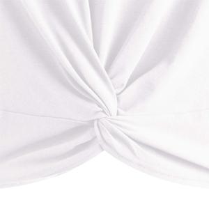 Camiseta con cuello en V para mujer, camiseta ligera y suave de uso informal - Product Image 4