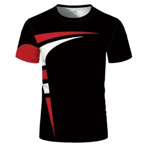 T-shirts OEM en gros pour hommes, personnalisables avec logo imprimé, décontractés, sportifs, à manches courtes, en coton respirant pour l'été - Product Image 1