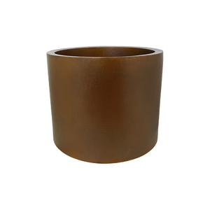 La mejor bañera de estilo japonés Ofuro martillada a mano, bañera de cobre antiguo sólido, bañeras de Metal Vintage calientes - Product Image 3