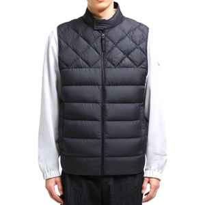 Veste matelassée imperméable à capuche, style décontracté en nylon personnalisé, fermeture éclair sur le devant, logo, pour toutes les saisons, haute qualité - Product Image 3