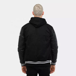 Veste de baseball Letterman pour hommes, vêtements de ville, veste Letterman légère et décontractée de grande taille pour hommes, nouveauté - Product Image 3