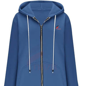 Sudaderas con capucha largas para mujer de calidad superior Tela de punto transpirable con cuello con capucha Venta caliente Técnicas impresas en línea - Product Image 4