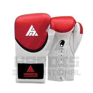 ถุงมือหนังแท้สำหรับฝึกชกมวยถุงมือหนังแท้สำหรับมืออาชีพถุงมือซ้อมมวย - Product Image 1